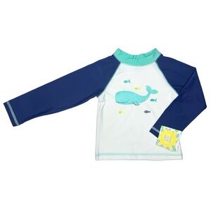 Little Me Whale Rashguard